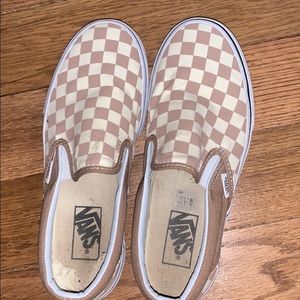 checkered vans
